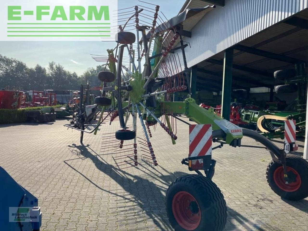 CLAAS liner 1800 twin - Сеноворошилка: фото 5 CLAAS liner 1800 twin - Сеноворошилка: фото 5