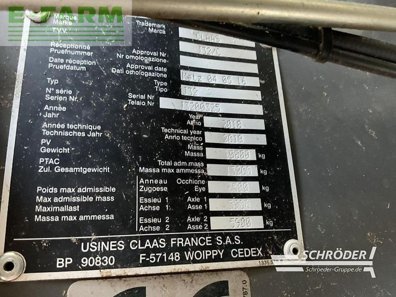 Пресс-подборщик тюковый CLAAS quadrant 5300 rf: фото 17