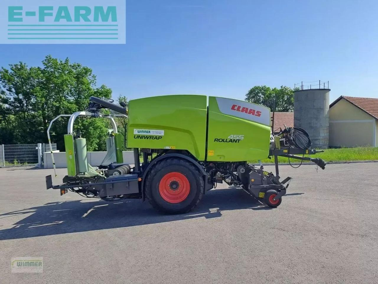 CLAAS rollant 455 rc uniwr - Пресс-подборщик тюковый: фото 4 CLAAS rollant 455 rc uniwr - Пресс-подборщик тюковый: фото 4