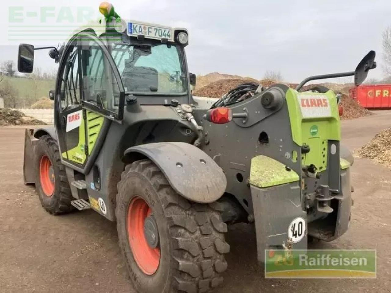CLAAS scorpion 7044 - Телескопический погрузчик: фото 5 CLAAS scorpion 7044 - Телескопический погрузчик: фото 5