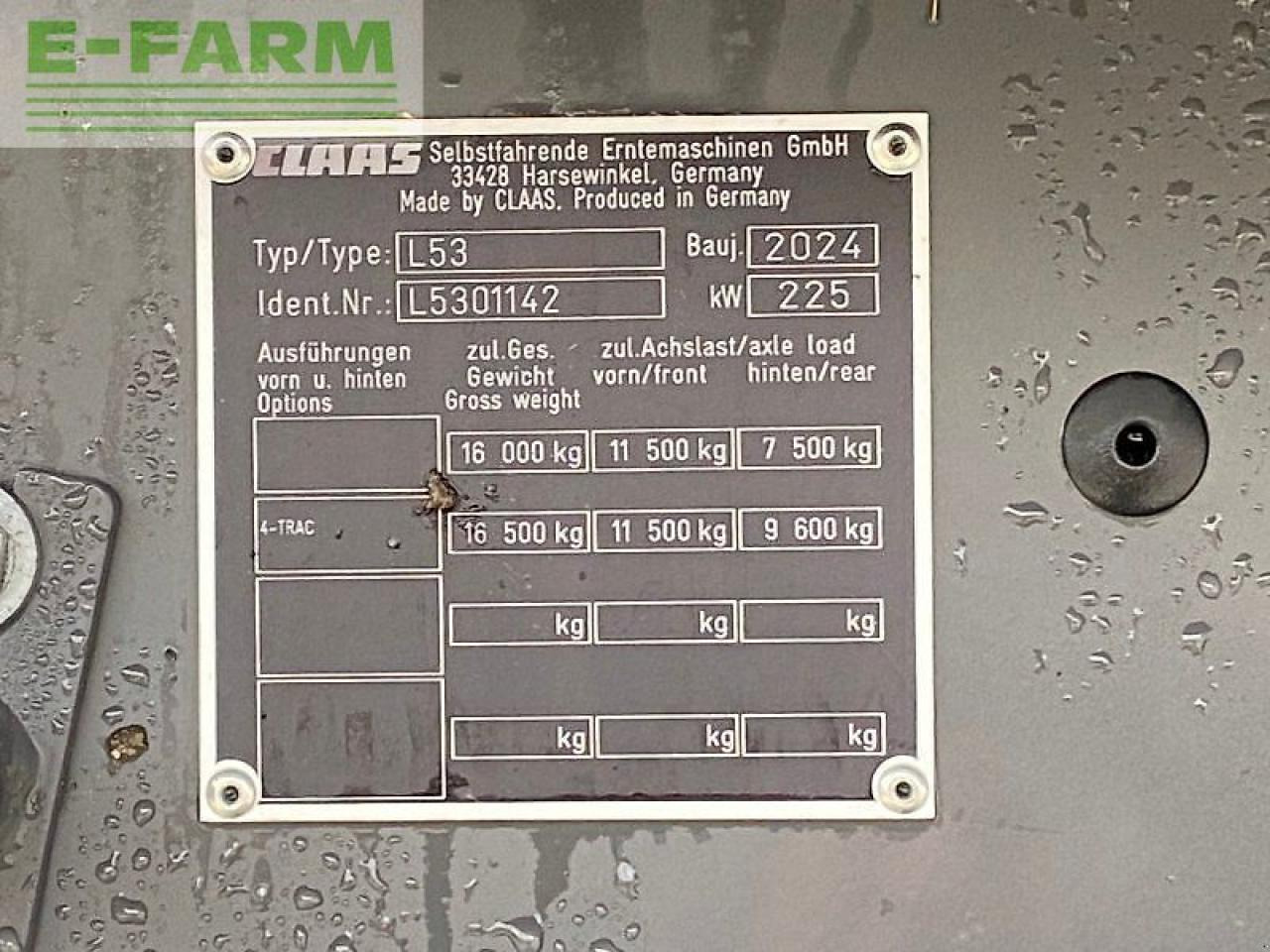 Зерноуборочный комбайн CLAAS trion 530 mit vario 680: фото 15