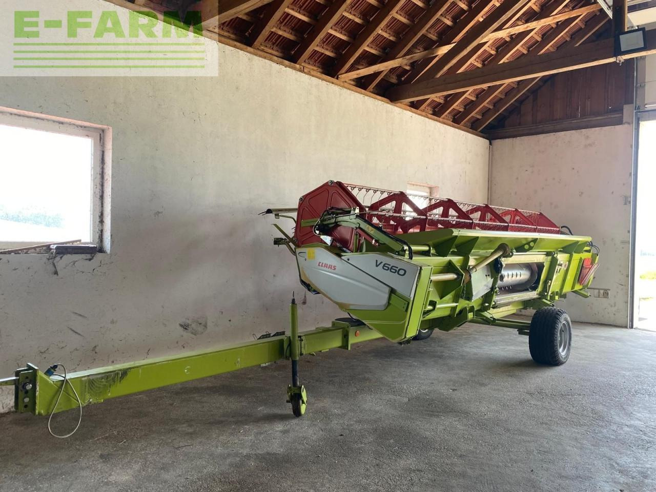 CLAAS vario 660 inkl. wagen - Жатка зерновая: фото 1 CLAAS vario 660 inkl. wagen - Жатка зерновая: фото 1