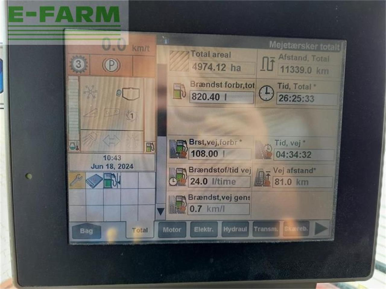 Зерноуборочный комбайн Case-IH 8010 med 30 fods skærebord: фото 16
