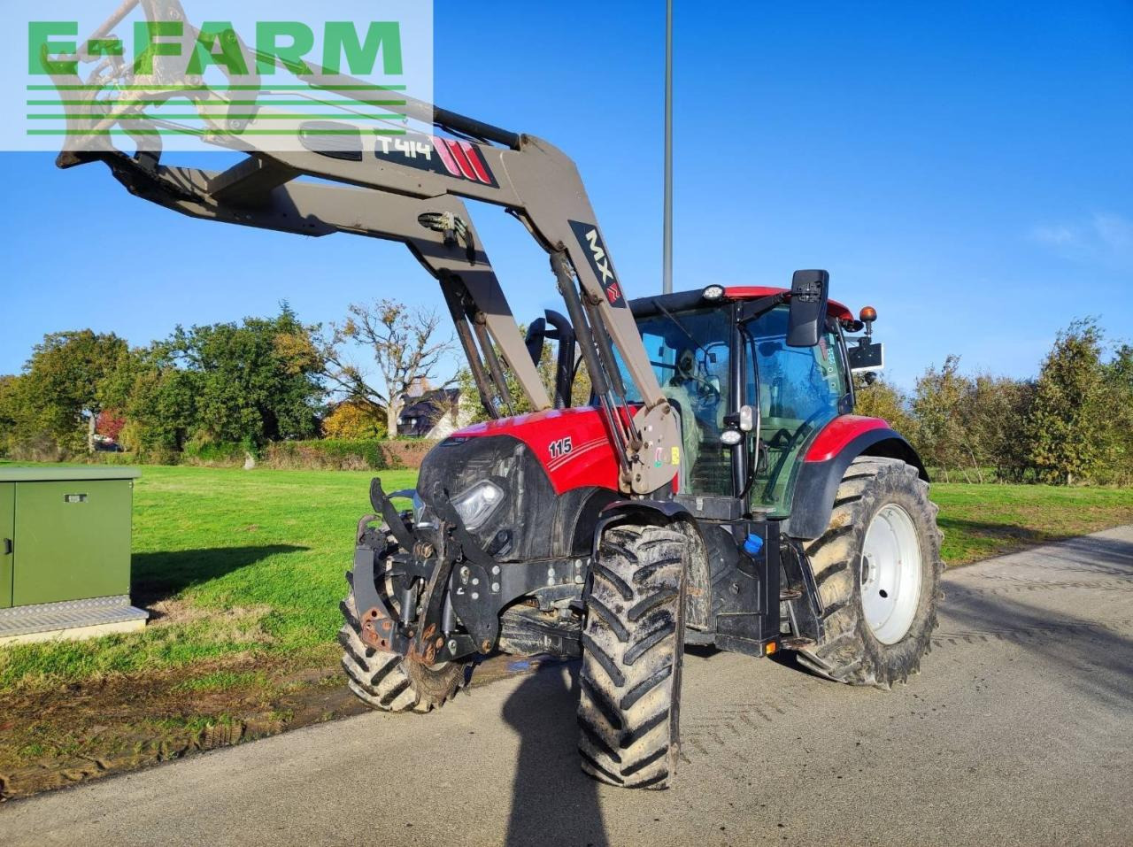 Case-IH maxxum 115 - Трактор: фото 1 Case-IH maxxum 115 - Трактор: фото 1