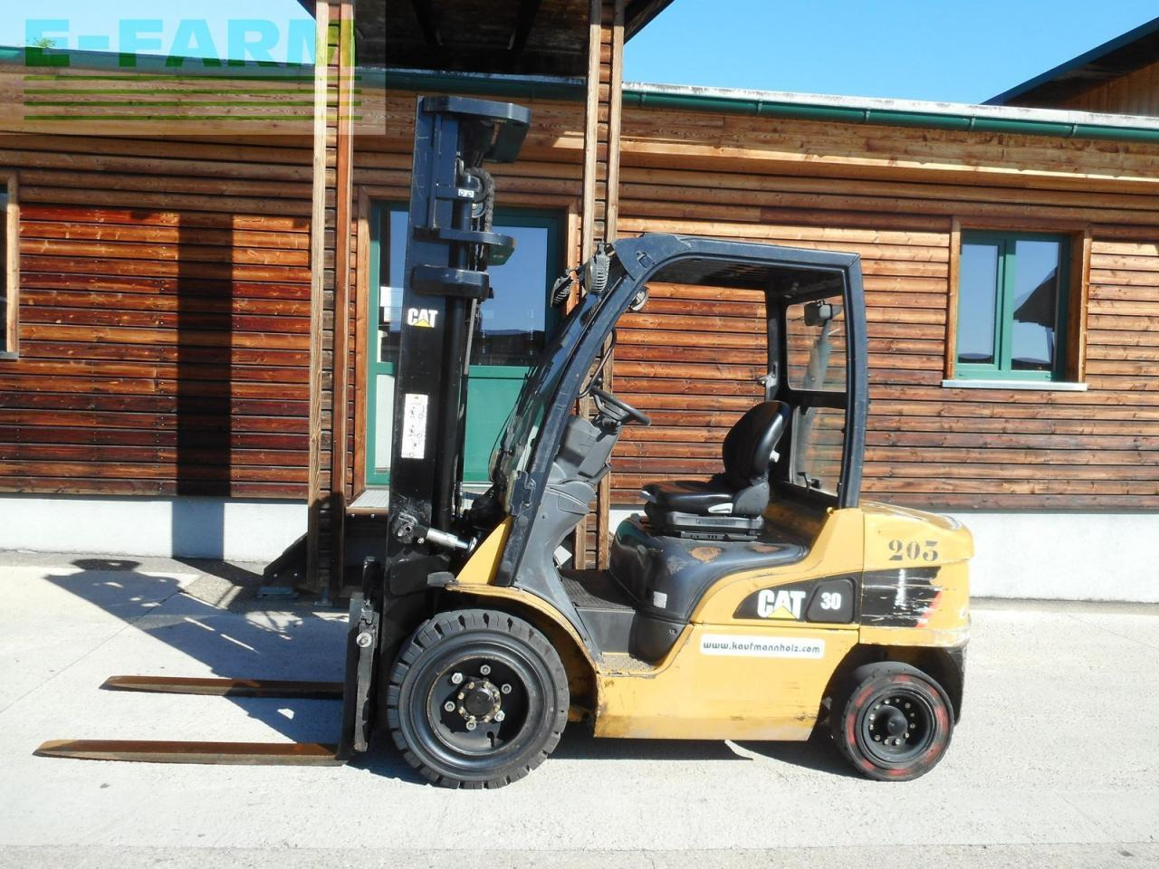 Caterpillar dp30n triplex 5,97 meter + ss + ls + halbkab. - Вилочный погрузчик: фото 1 Caterpillar dp30n triplex 5,97 meter + ss + ls + halbkab. - Вилочный погрузчик: фото 1