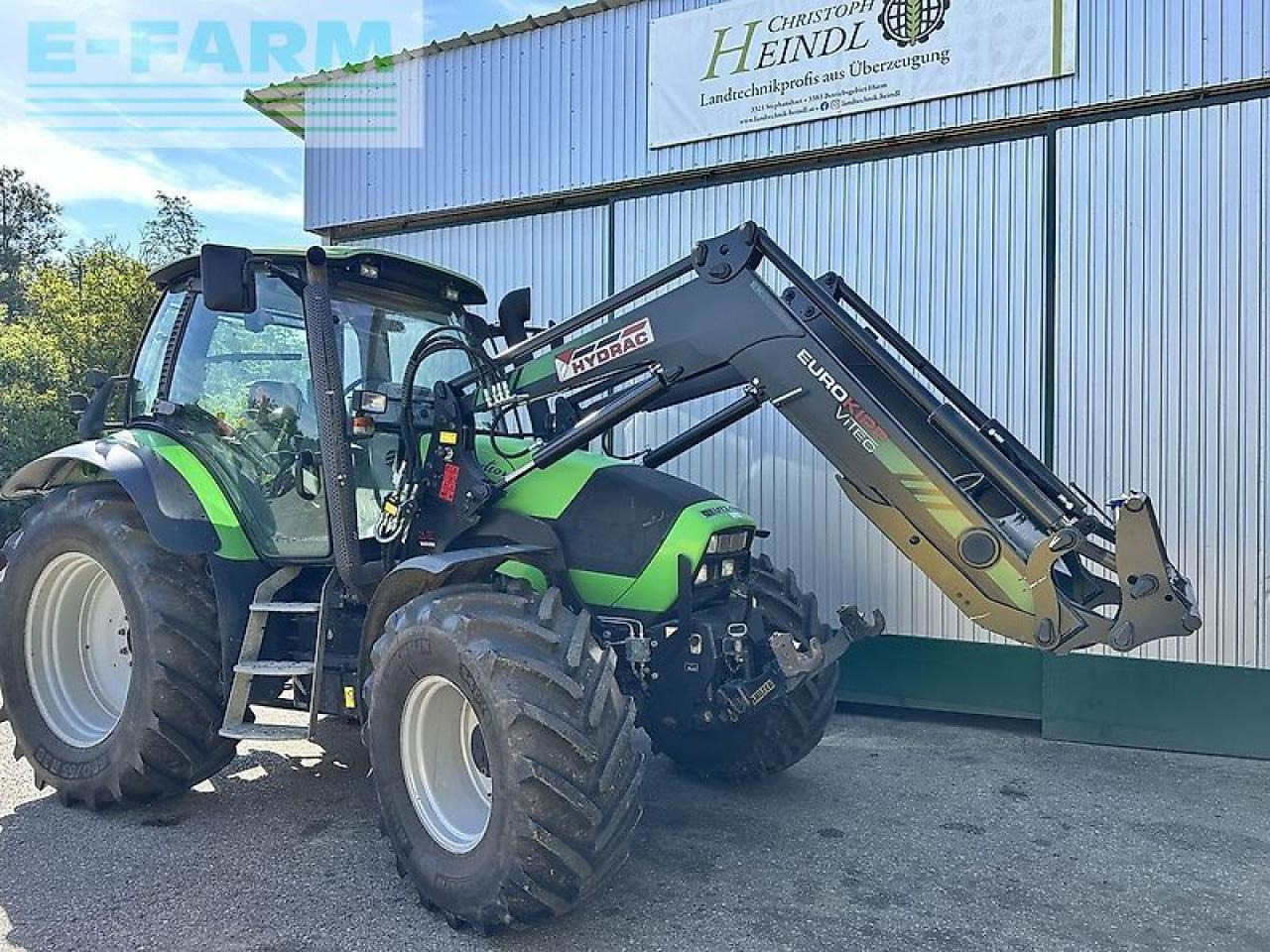 Deutz-Fahr agrotron 130 premium plus - Трактор: фото 1 Deutz-Fahr agrotron 130 premium plus - Трактор: фото 1