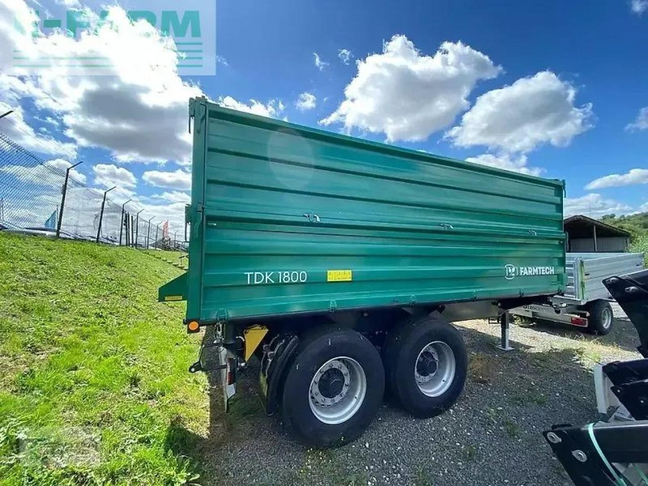Farmtech tdk 1800 dreiseitenkipper neu - Сельскохозяйственный прицеп-самосвал: фото 2 Farmtech tdk 1800 dreiseitenkipper neu - Сельскохозяйственный прицеп-самосвал: фото 2