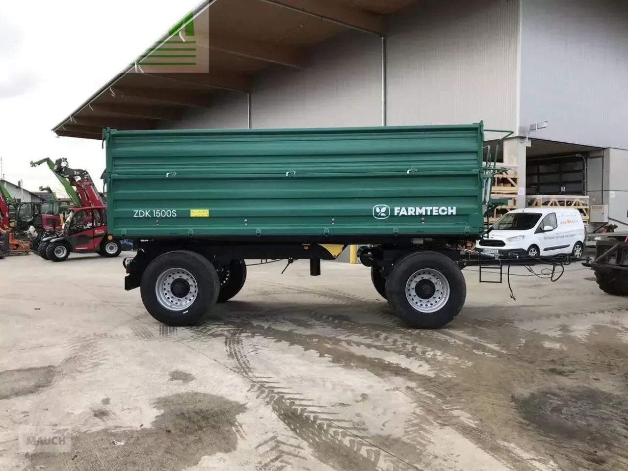 Farmtech zdk 1500 - Сельскохозяйственный прицеп-самосвал: фото 2 Farmtech zdk 1500 - Сельскохозяйственный прицеп-самосвал: фото 2