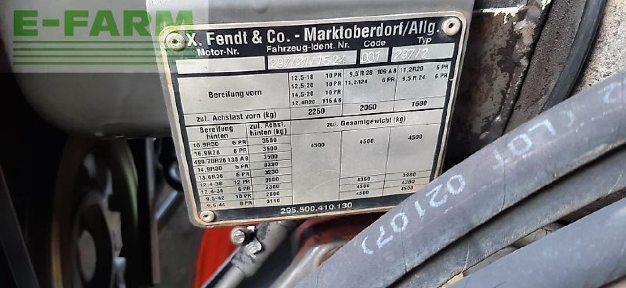 Трактор Fendt 275s: фото 19