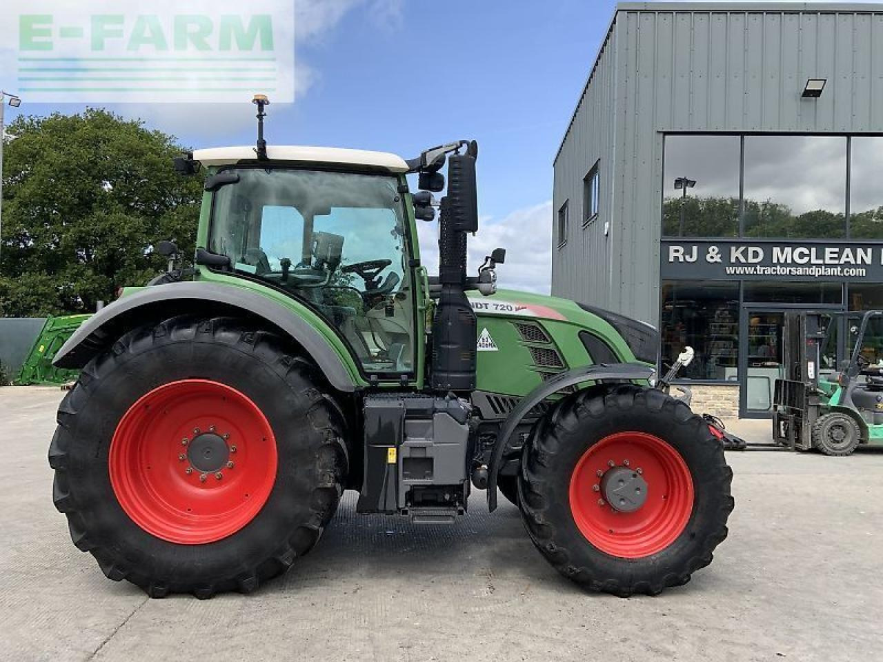Fendt 720 profi plus tractor (st20525) - Трактор: фото 1 Fendt 720 profi plus tractor (st20525) - Трактор: фото 1
