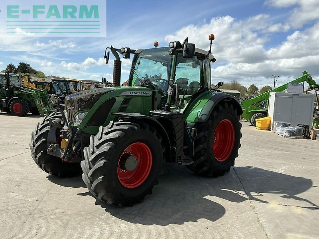 Fendt 724 profi plus tractor (st23092) - Трактор: фото 4 Fendt 724 profi plus tractor (st23092) - Трактор: фото 4