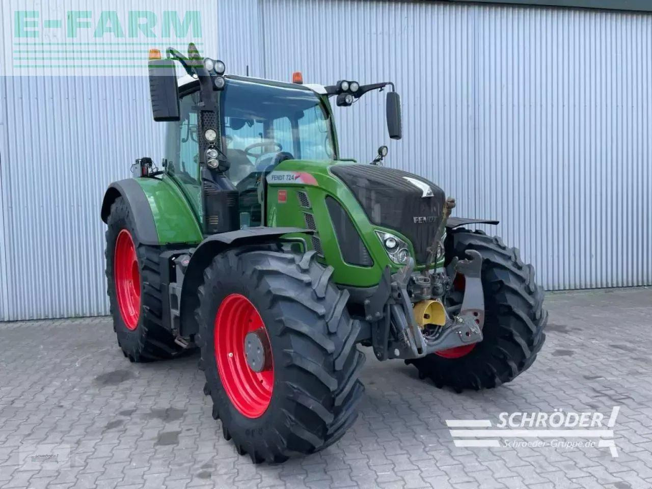 Fendt 724 vario s4 profi plus ProfiPlus - Трактор: фото 1 Fendt 724 vario s4 profi plus ProfiPlus - Трактор: фото 1