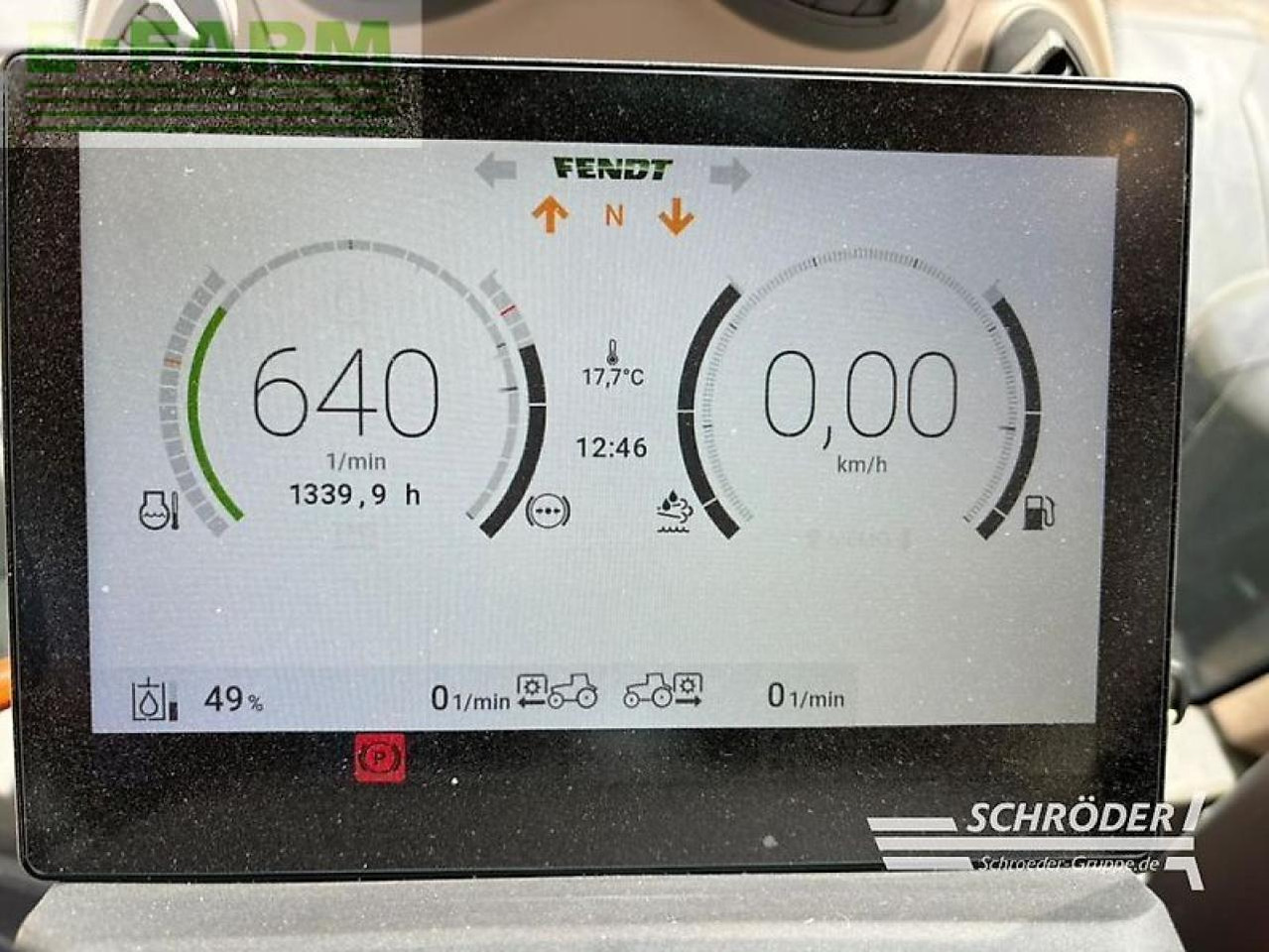 Трактор Fendt 930 gen7 profi plus: фото 11