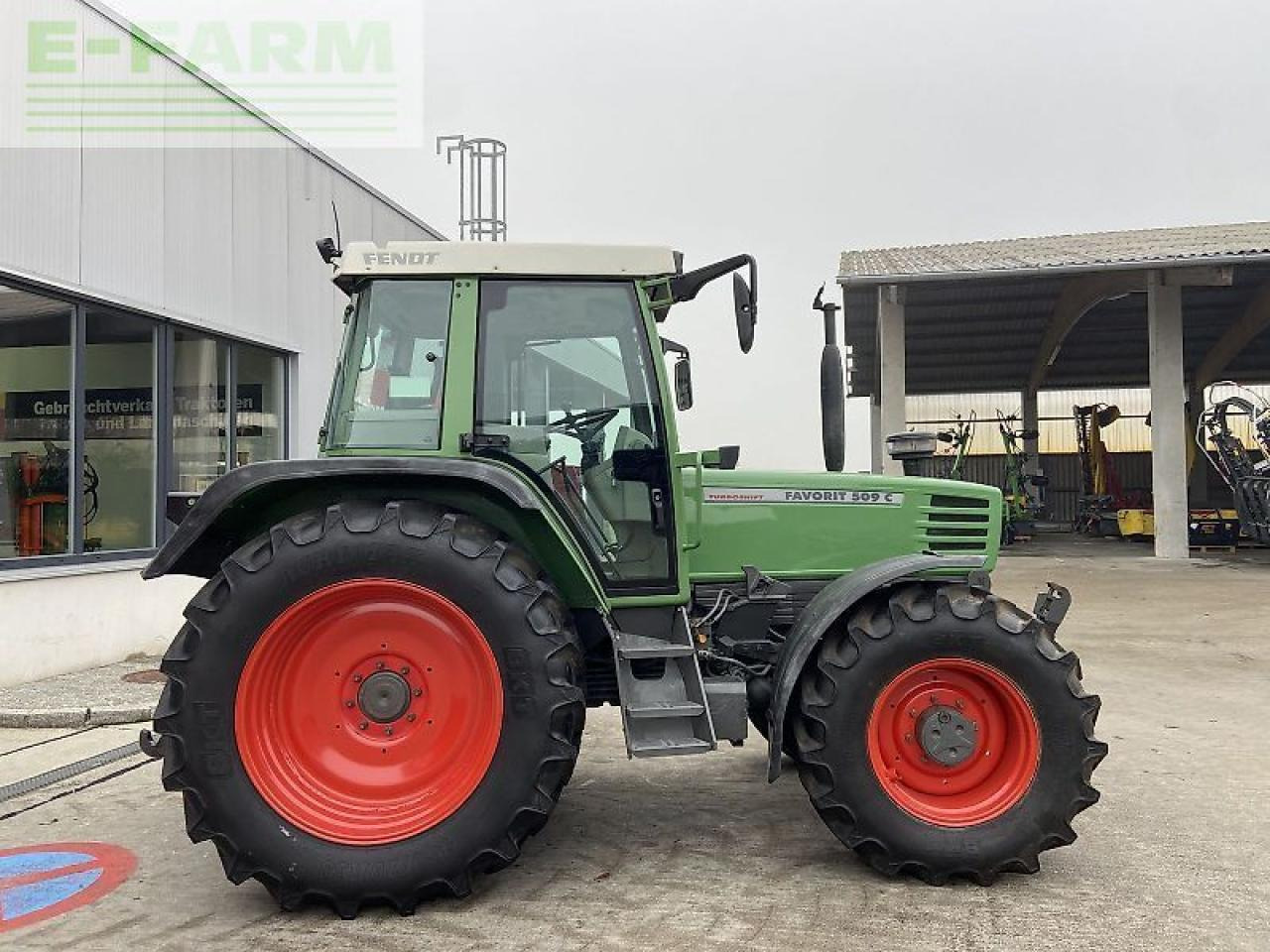 Fendt favorit 509 c - Трактор: фото 4 Fendt favorit 509 c - Трактор: фото 4