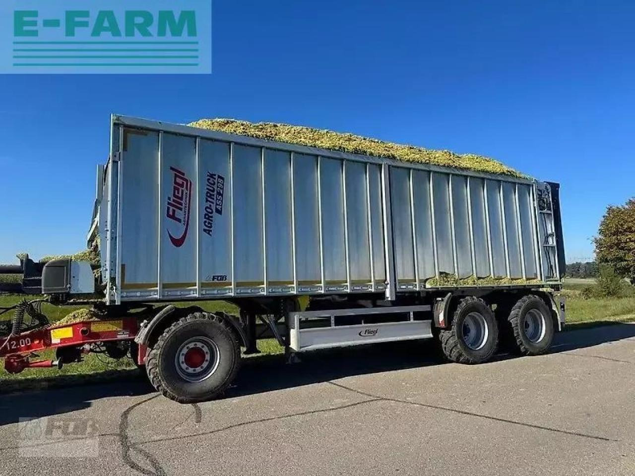 Fliegl ass 298 agrotruck - Сельскохозяйственный прицеп-самосвал: фото 1 Fliegl ass 298 agrotruck - Сельскохозяйственный прицеп-самосвал: фото 1
