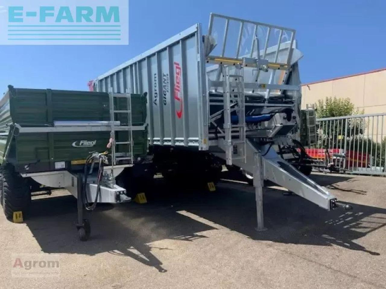 Fliegl gigant asw 271 c - Сельскохозяйственный прицеп-самосвал: фото 4 Fliegl gigant asw 271 c - Сельскохозяйственный прицеп-самосвал: фото 4