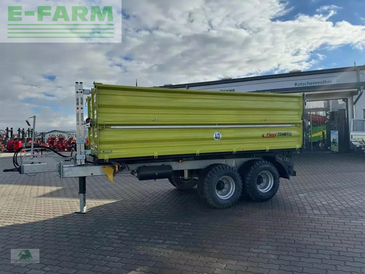 Fliegl tdk 110-88 - Сельскохозяйственный прицеп-самосвал: фото 1 Fliegl tdk 110-88 - Сельскохозяйственный прицеп-самосвал: фото 1