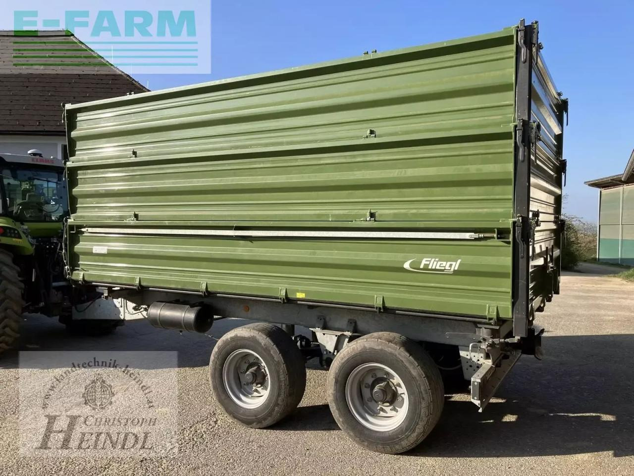 Fliegl tdk 130 fox - Сельскохозяйственный прицеп-самосвал: фото 4 Fliegl tdk 130 fox - Сельскохозяйственный прицеп-самосвал: фото 4