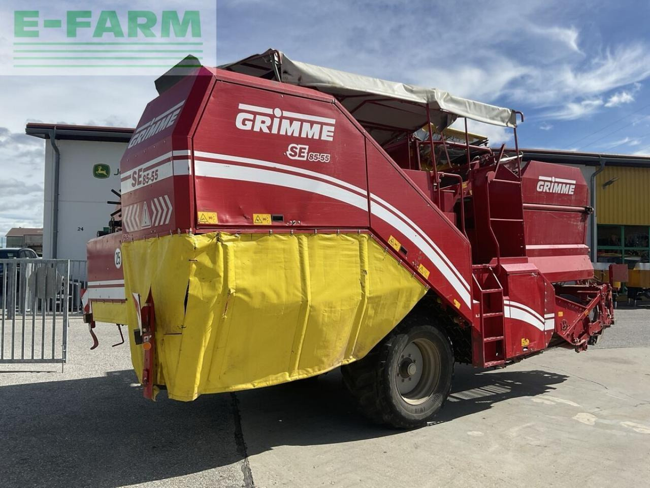 Grimme 85-55 - Картофелеуборочный комбайн: фото 3 Grimme 85-55 - Картофелеуборочный комбайн: фото 3