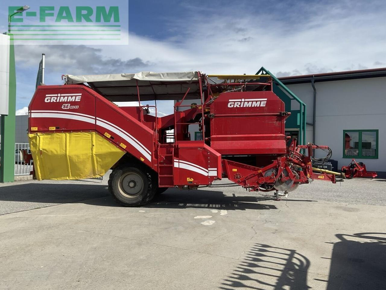 Grimme 85-55 - Картофелеуборочный комбайн: фото 5 Grimme 85-55 - Картофелеуборочный комбайн: фото 5