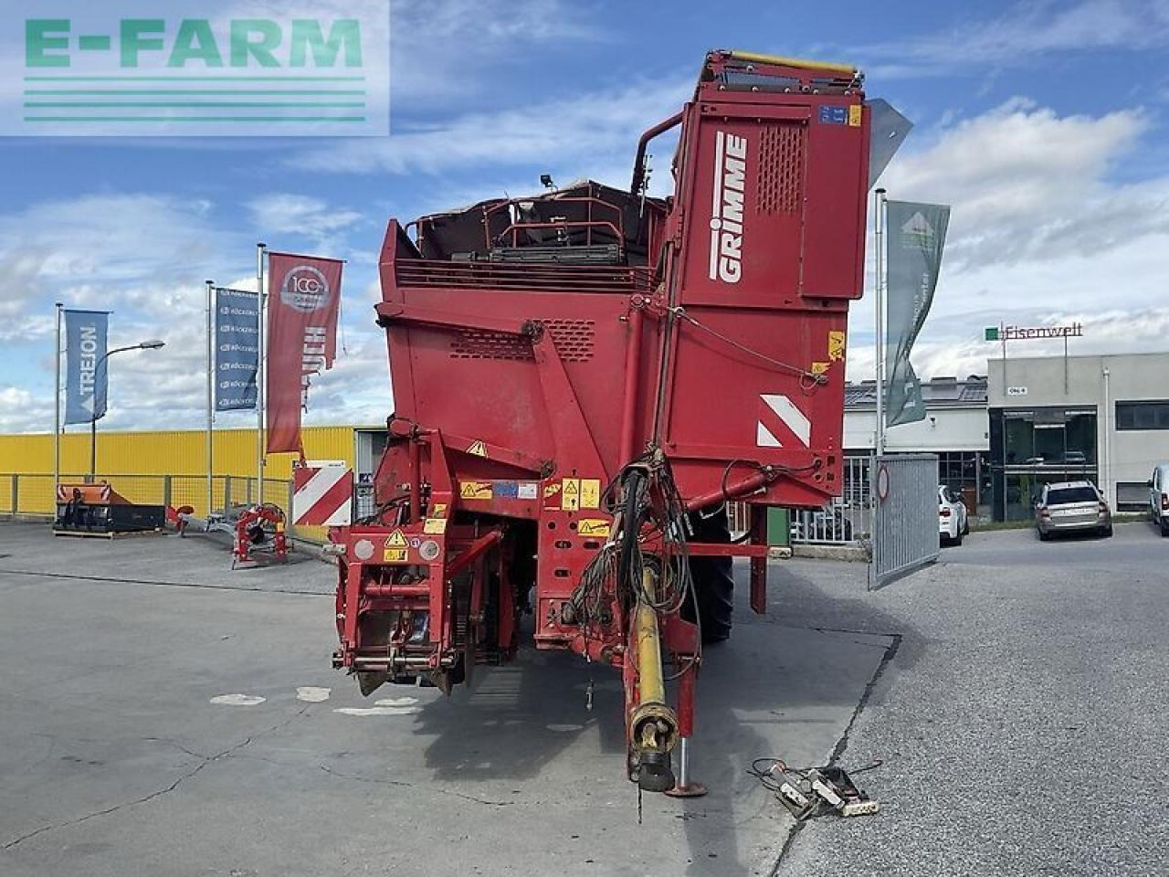 Grimme 85-55 - Картофелеуборочный комбайн: фото 5 Grimme 85-55 - Картофелеуборочный комбайн: фото 5