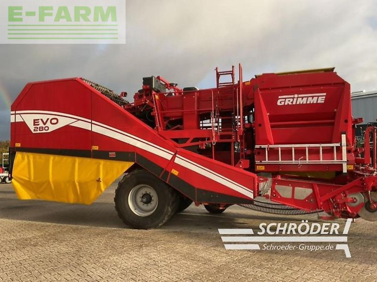 Grimme evo 280 easysep - Картофелеуборочный комбайн: фото 4 Grimme evo 280 easysep - Картофелеуборочный комбайн: фото 4