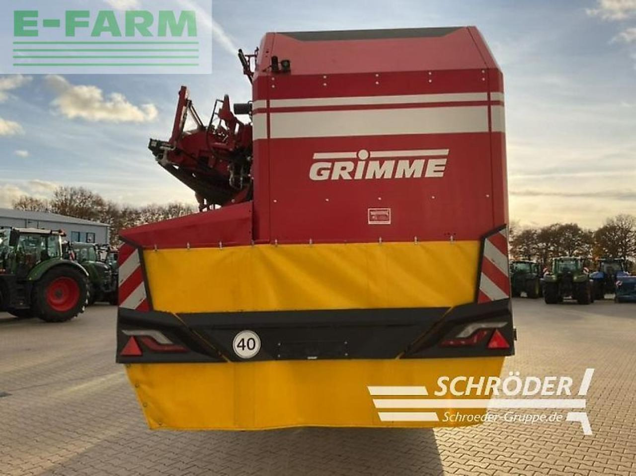 Grimme evo 280 easysep - Картофелеуборочный комбайн: фото 5 Grimme evo 280 easysep - Картофелеуборочный комбайн: фото 5