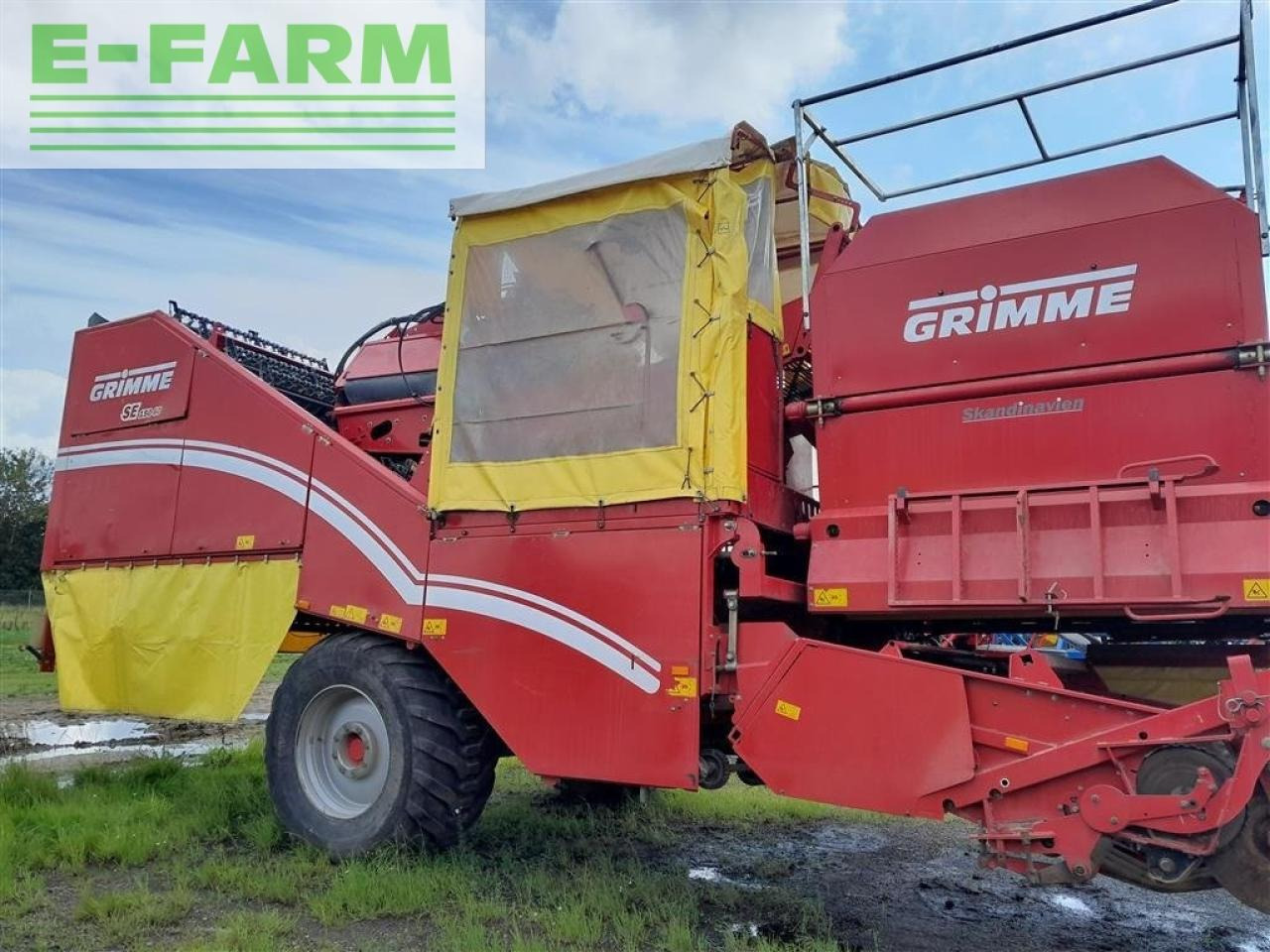 Grimme se 150-60 hjultræk - Картофелеуборочный комбайн: фото 4 Grimme se 150-60 hjultræk - Картофелеуборочный комбайн: фото 4