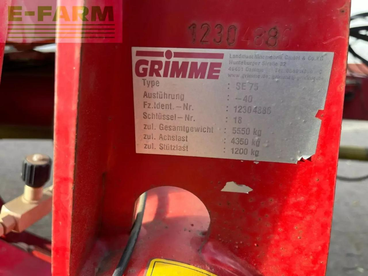 Grimme se 75-40 ub - Картофелеуборочный комбайн: фото 2 Grimme se 75-40 ub - Картофелеуборочный комбайн: фото 2