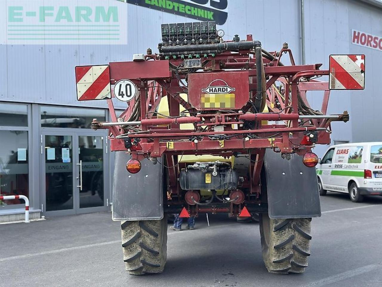 Hardi navigator 4000 21m - Прицепной опрыскиватель: фото 3 Hardi navigator 4000 21m - Прицепной опрыскиватель: фото 3