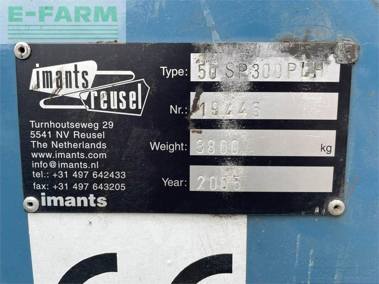 Imants 50 sp 300 plh spitmachine - Дисковая борона: фото 4 Imants 50 sp 300 plh spitmachine - Дисковая борона: фото 4