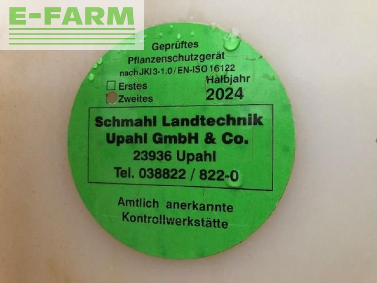 Jacoby eurotrain 2600 - Прицепной опрыскиватель: фото 5 Jacoby eurotrain 2600 - Прицепной опрыскиватель: фото 5