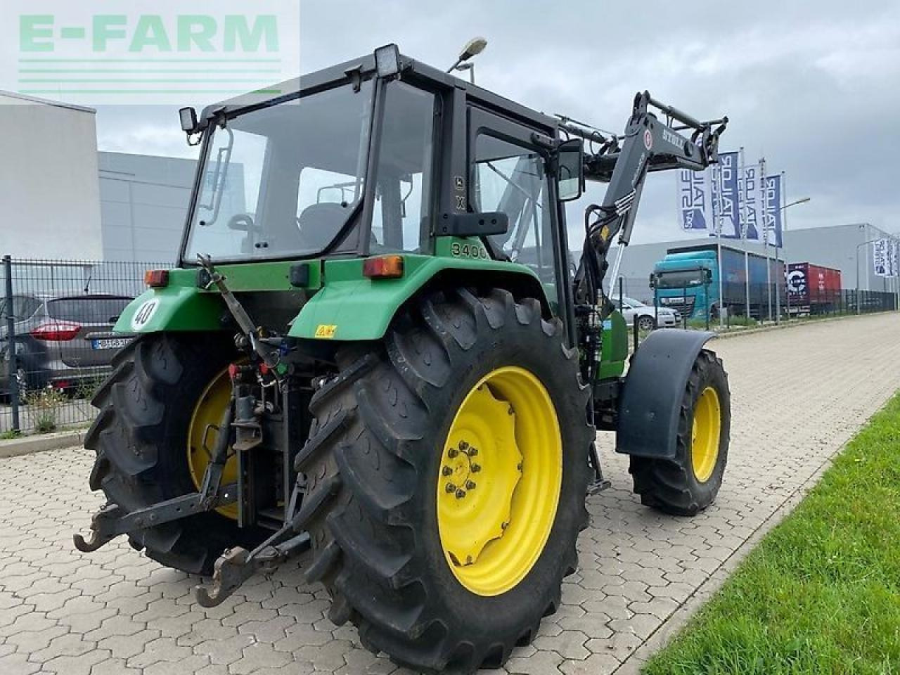 John Deere 3400x + stoll fz20 - Трактор: фото 3 John Deere 3400x + stoll fz20 - Трактор: фото 3