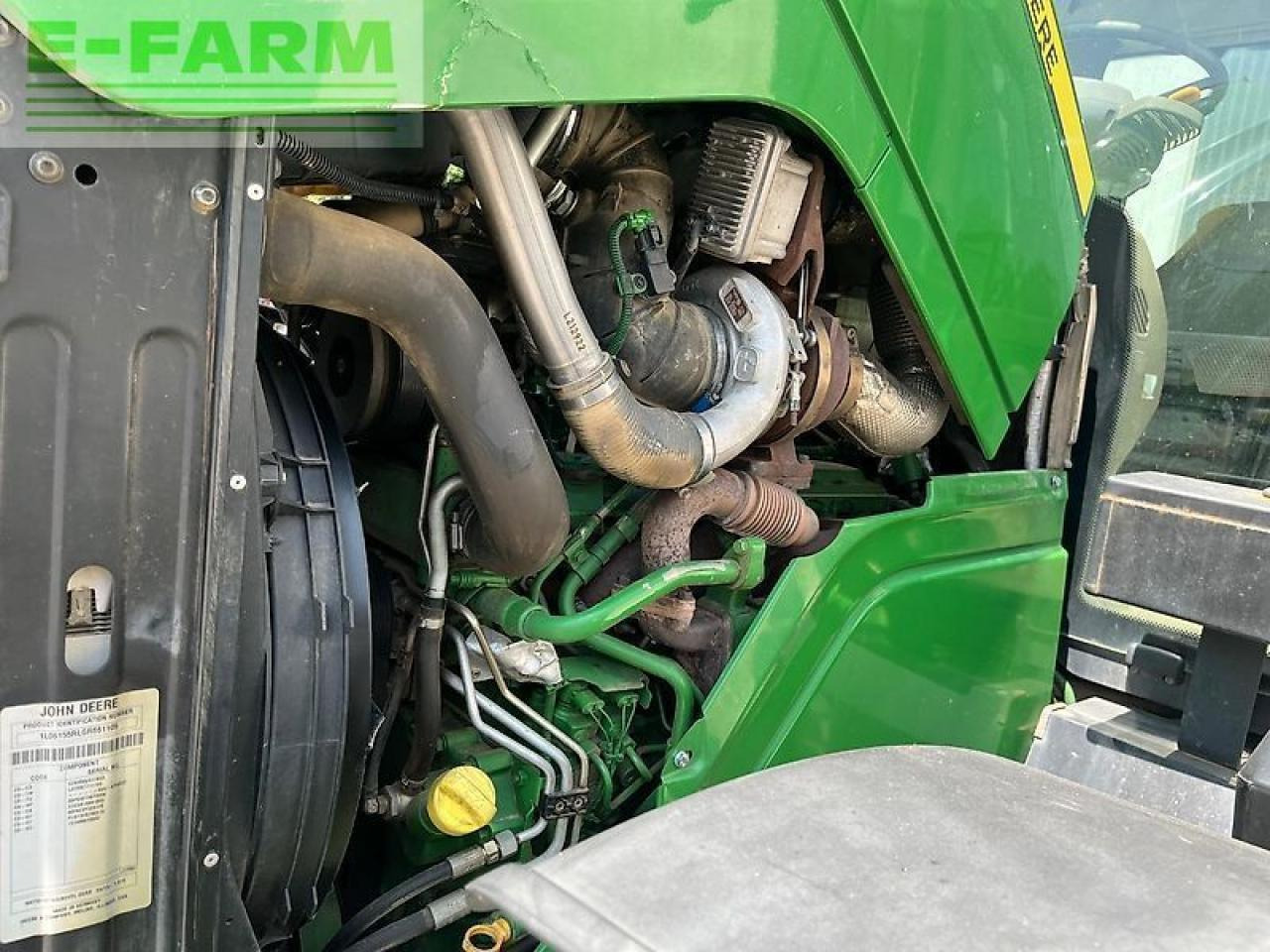 Трактор John Deere 6155 r: фото 7