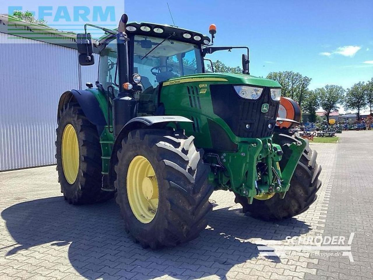 John Deere 6195 r - Трактор: фото 1 John Deere 6195 r - Трактор: фото 1