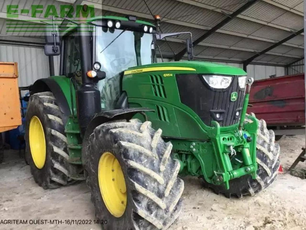 John Deere 6195m - Трактор: фото 3 John Deere 6195m - Трактор: фото 3