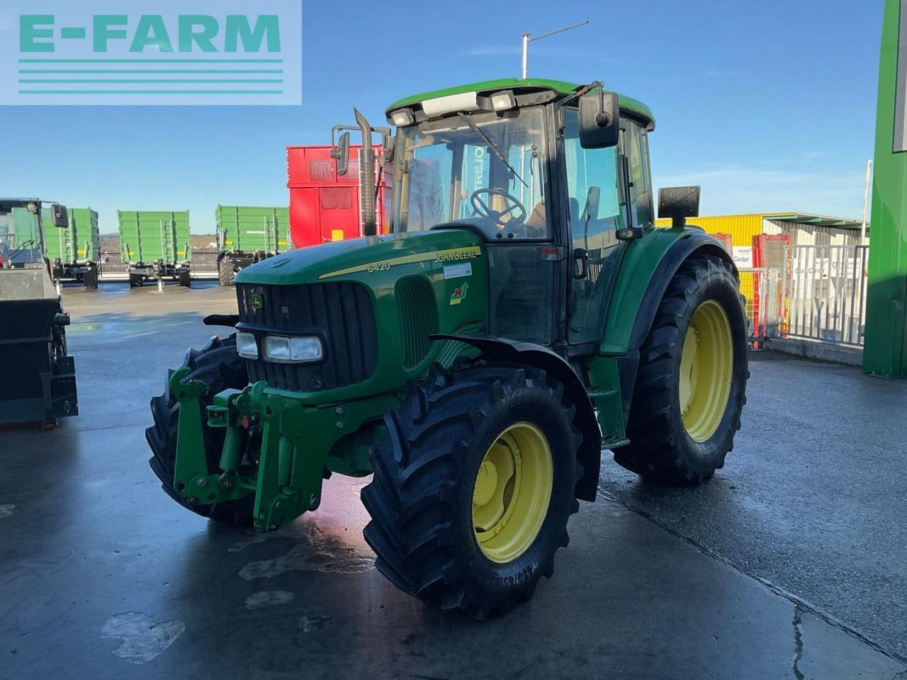 John Deere 6420 SE - Трактор: фото 1 John Deere 6420 SE - Трактор: фото 1