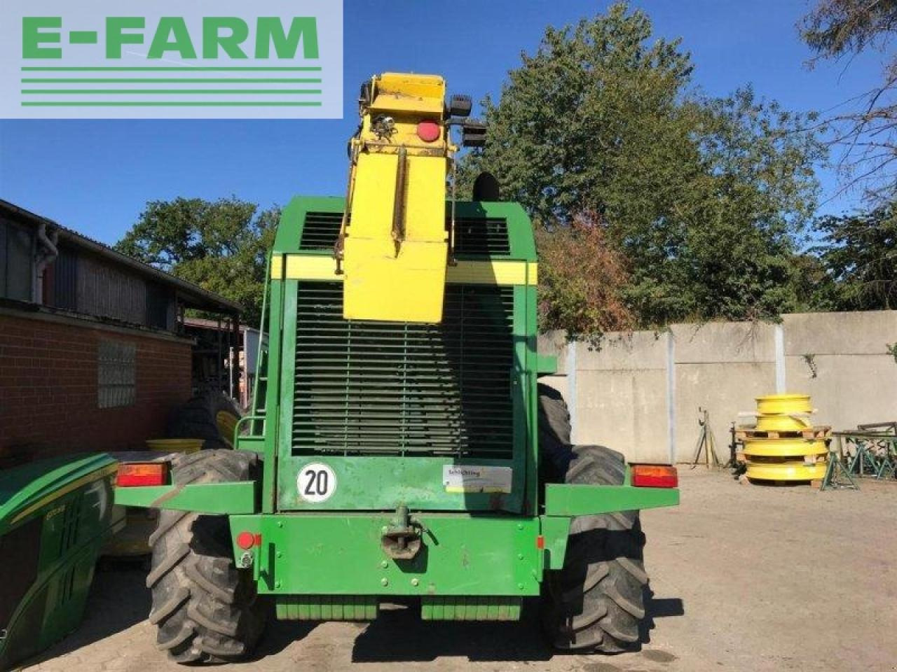 John Deere 6650 - Кормоуборочный комбайн: фото 3 John Deere 6650 - Кормоуборочный комбайн: фото 3