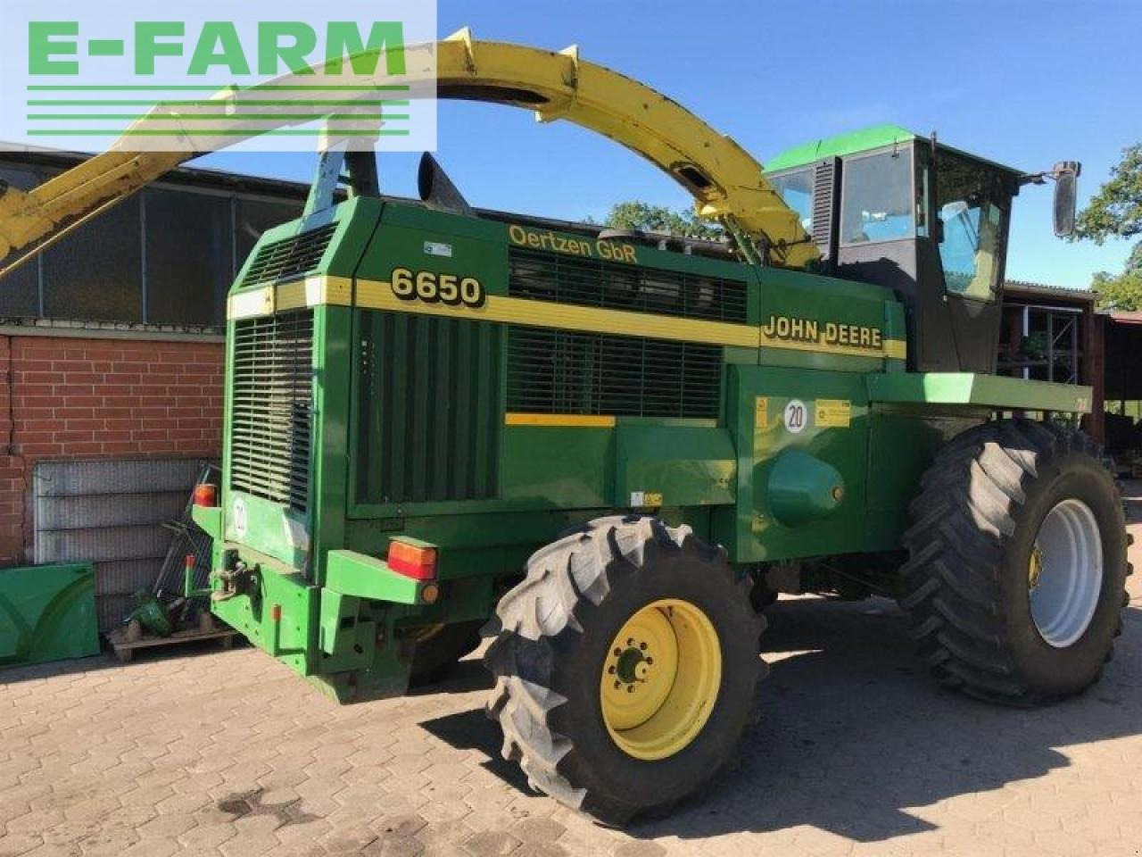 John Deere 6650 - Кормоуборочный комбайн: фото 2 John Deere 6650 - Кормоуборочный комбайн: фото 2