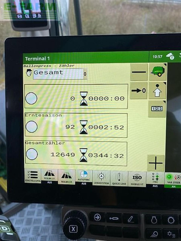 Пресс-подборщик тюковый John Deere 990 premium: фото 16
