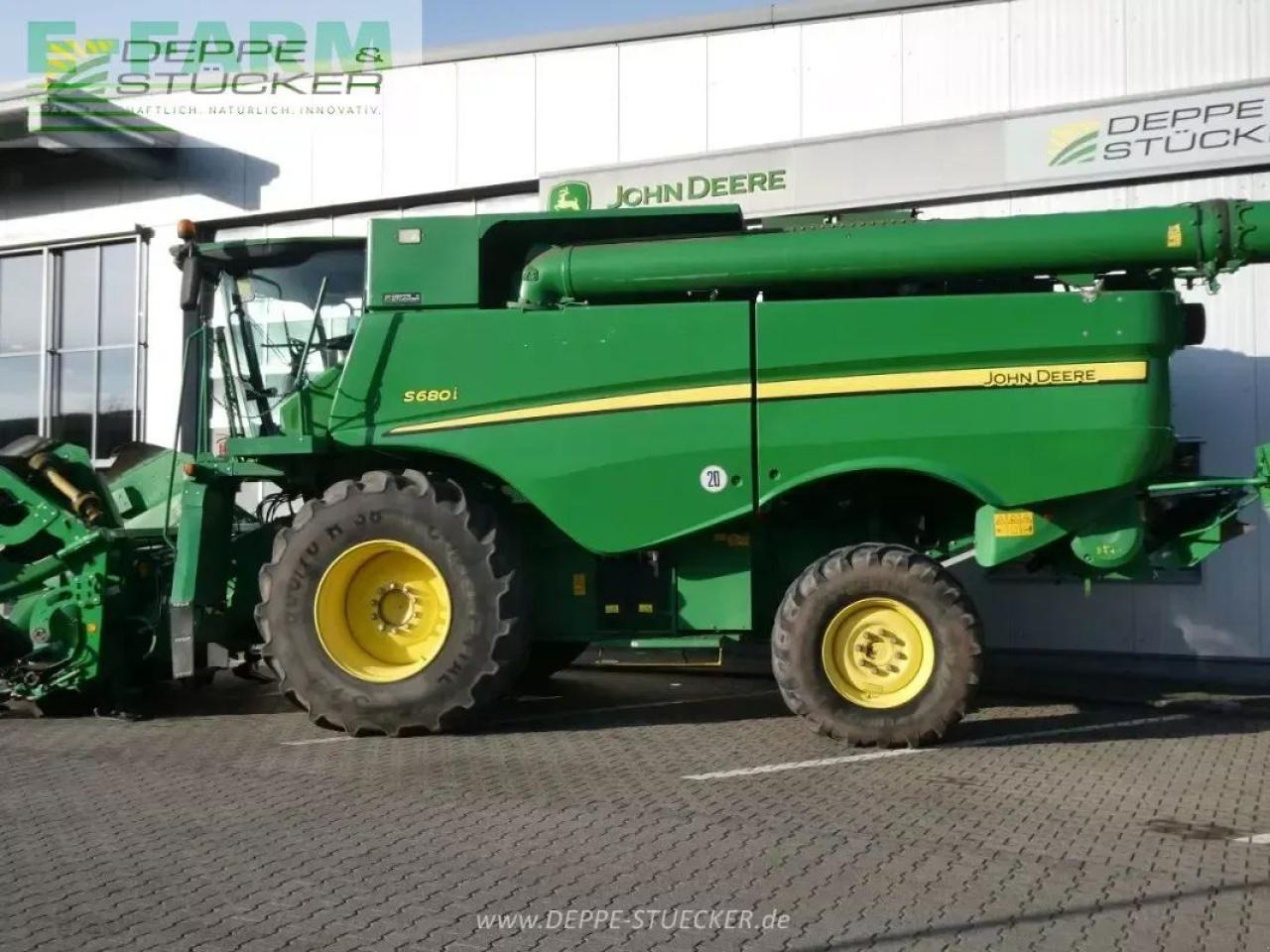 John Deere s 680 +630r+sww +maisgebiss - Зерноуборочный комбайн: фото 2 John Deere s 680 +630r+sww +maisgebiss - Зерноуборочный комбайн: фото 2