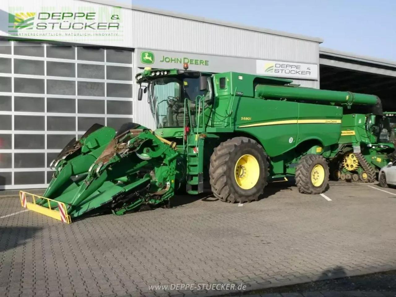 John Deere s 680 +630r+sww +maisgebiss - Зерноуборочный комбайн: фото 1 John Deere s 680 +630r+sww +maisgebiss - Зерноуборочный комбайн: фото 1