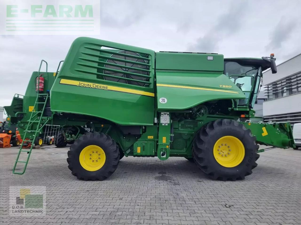 John Deere t550 - Зерноуборочный комбайн: фото 5 John Deere t550 - Зерноуборочный комбайн: фото 5