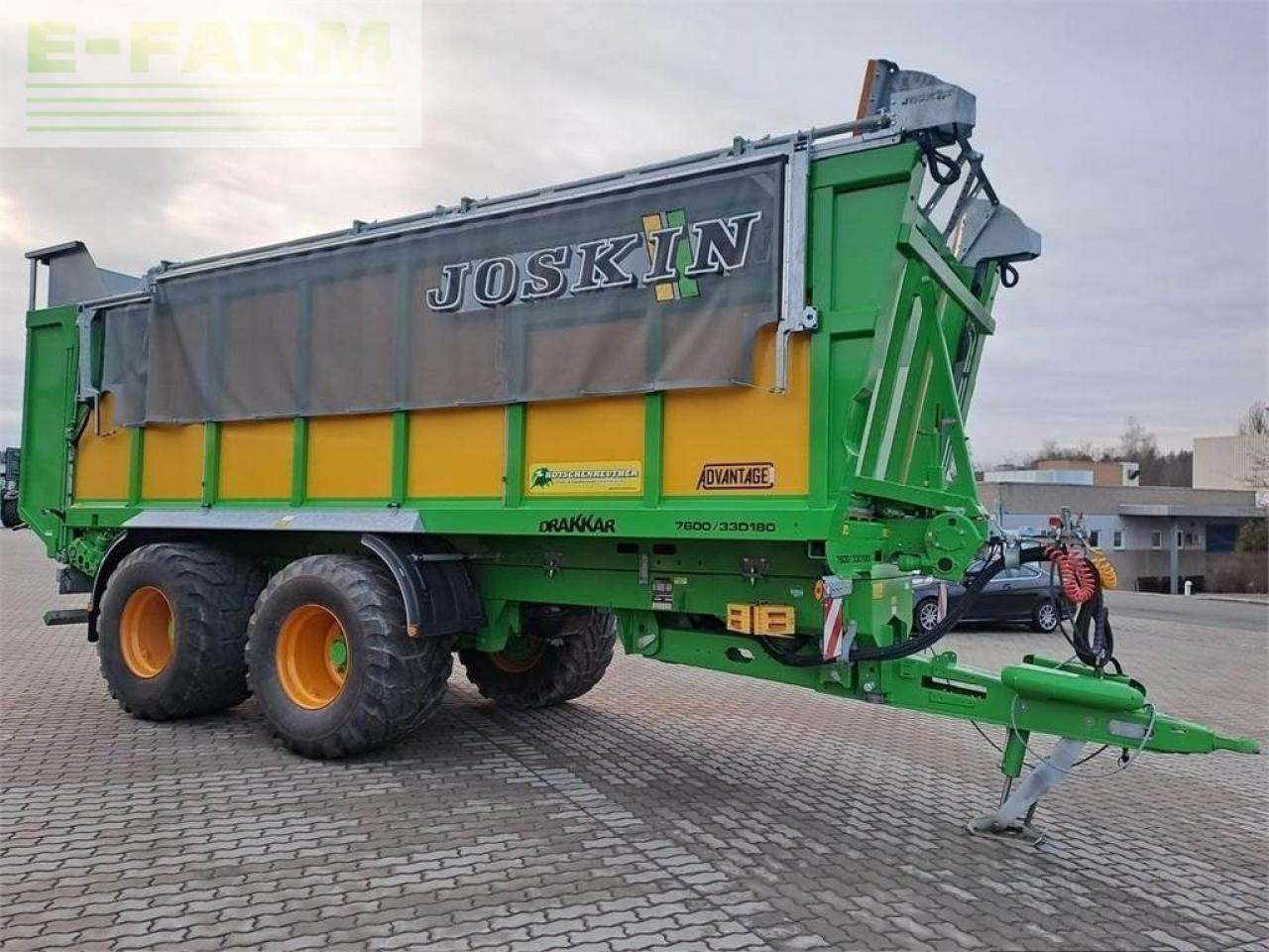 Joskin drakkar 7600/33d180 - Сельскохозяйственный прицеп: фото 3 Joskin drakkar 7600/33d180 - Сельскохозяйственный прицеп: фото 3
