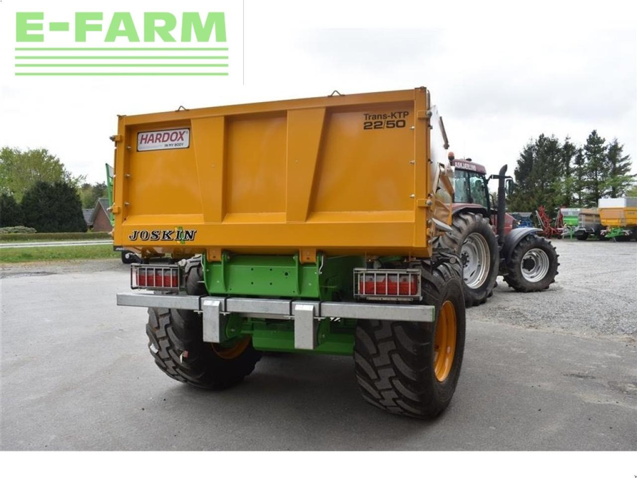 Joskin trans - ktp 22/50 6mm hardox - Сельскохозяйственный прицеп-самосвал: фото 2 Joskin trans - ktp 22/50 6mm hardox - Сельскохозяйственный прицеп-самосвал: фото 2