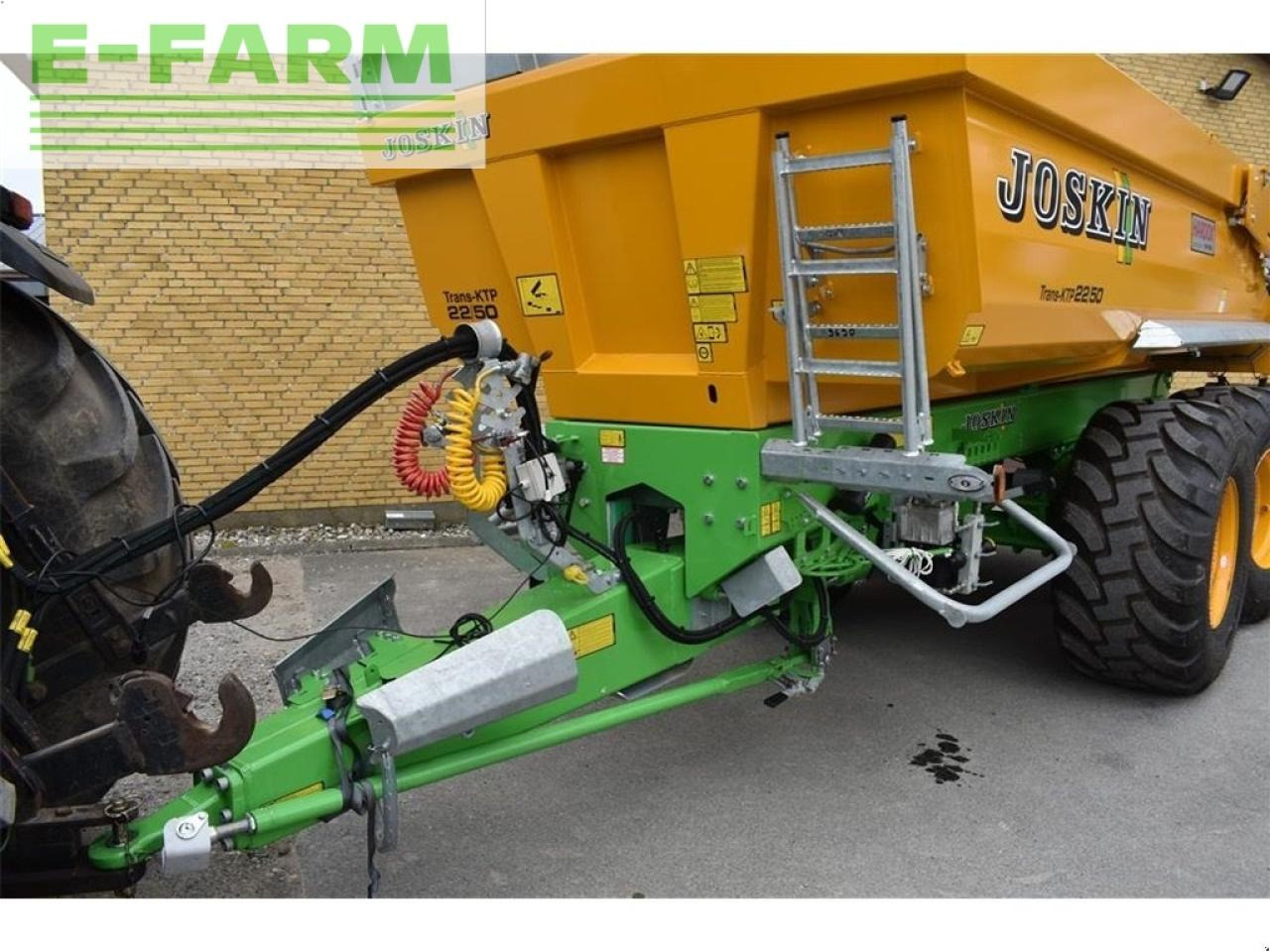 Joskin trans - ktp 22/50 6mm hardox - Сельскохозяйственный прицеп-самосвал: фото 3 Joskin trans - ktp 22/50 6mm hardox - Сельскохозяйственный прицеп-самосвал: фото 3