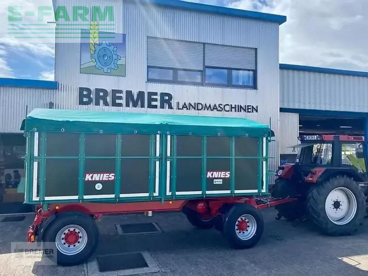 Knies kd 180 - Сельскохозяйственный прицеп-самосвал: фото 1 Knies kd 180 - Сельскохозяйственный прицеп-самосвал: фото 1