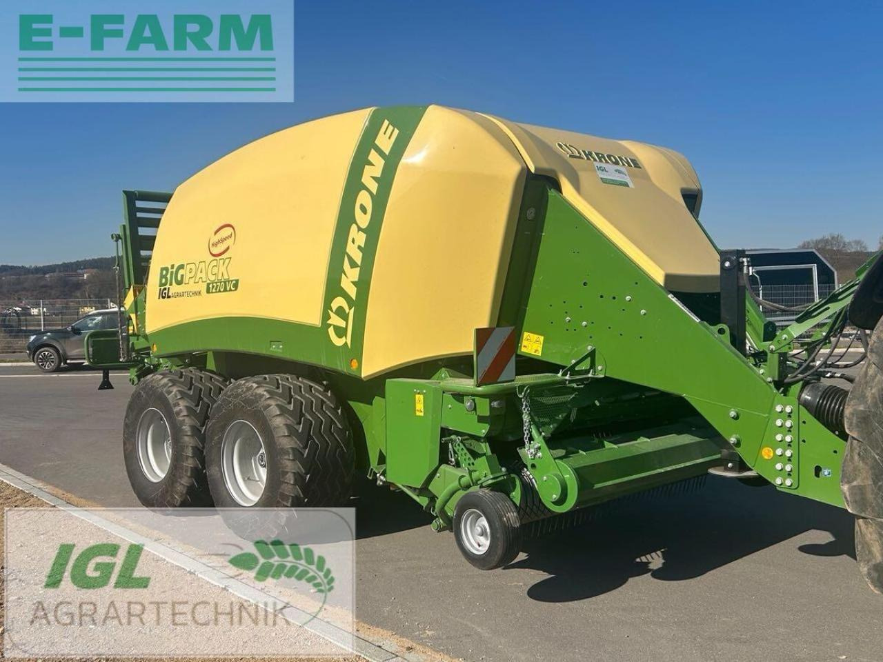 Krone big pack 1270 vc v-knoter - Пресс-подборщик тюковый: фото 3 Krone big pack 1270 vc v-knoter - Пресс-подборщик тюковый: фото 3