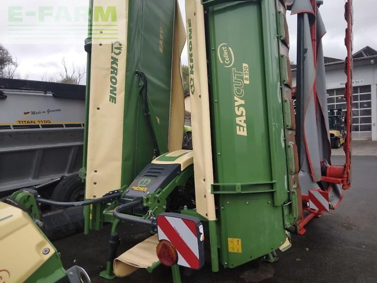 Krone easycut b 950 collect - Косилка: фото 2 Krone easycut b 950 collect - Косилка: фото 2