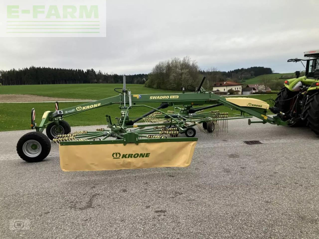 Сеноворошилка Krone swadro ts 680: фото 6